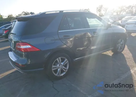 2012 Mercedes-Benz Ml 350 4Matic z USA, uszkodzony, nr VIN 4JGDA5HB5CA009708